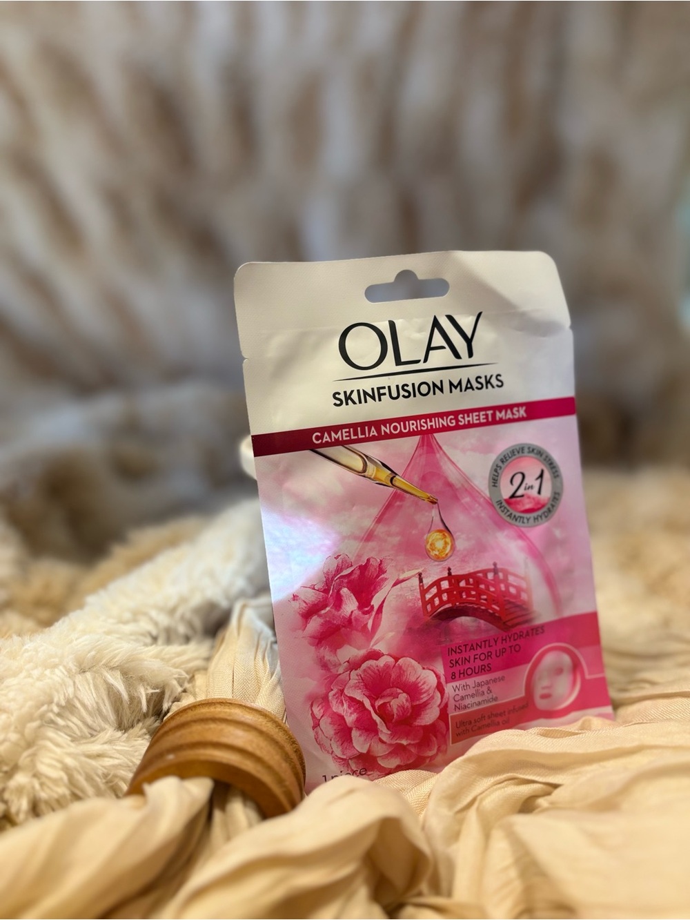 OLAY Skinfusion Camellia Nourishing Sheet Mask‎